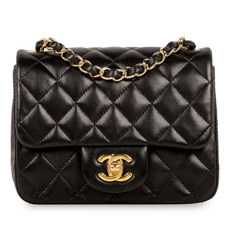 chanel mini tasche schwarz